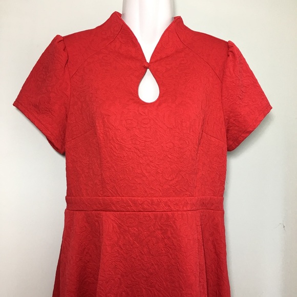 New ModCloth Red Dress - Picture 3 of 7